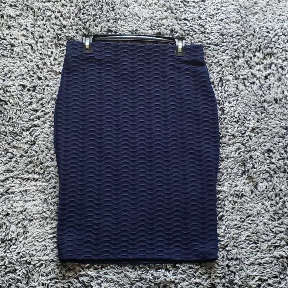 Double Click navy blue skirt